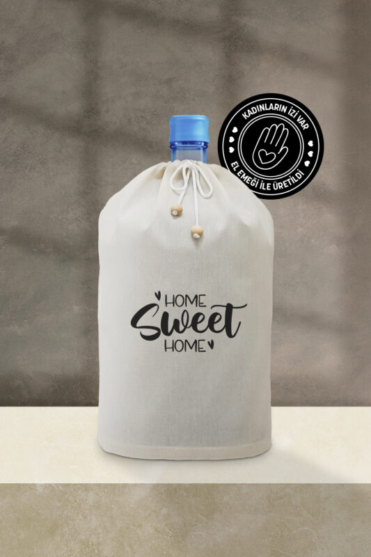 Home Sweet Home Baskılı Damacana Kılıfı