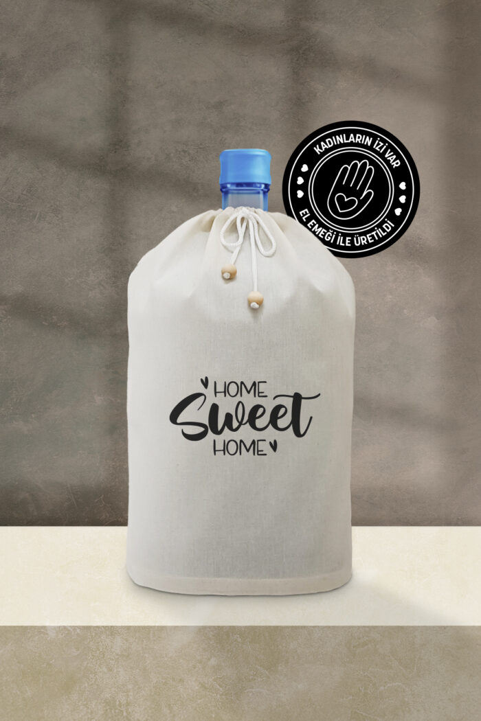 Home Sweet Home Baskılı Damacana Kılıfı