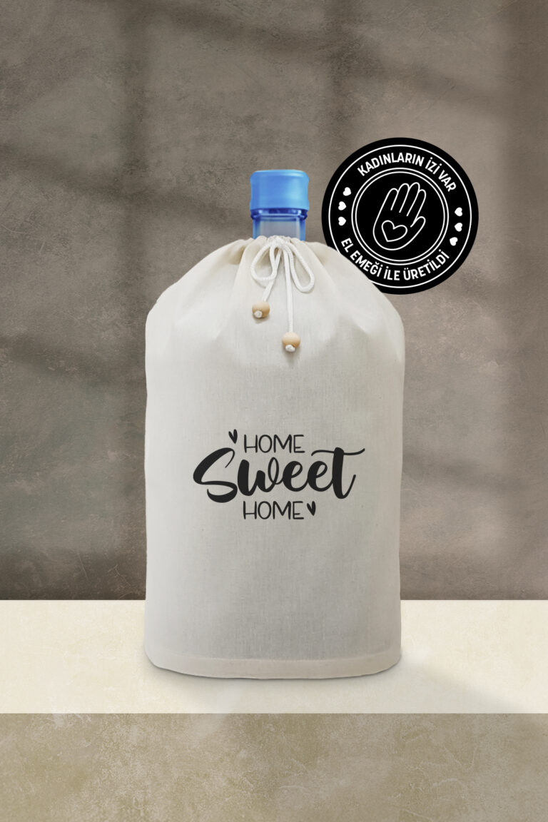 Home Sweet Home Baskılı Damacana Kılıfı